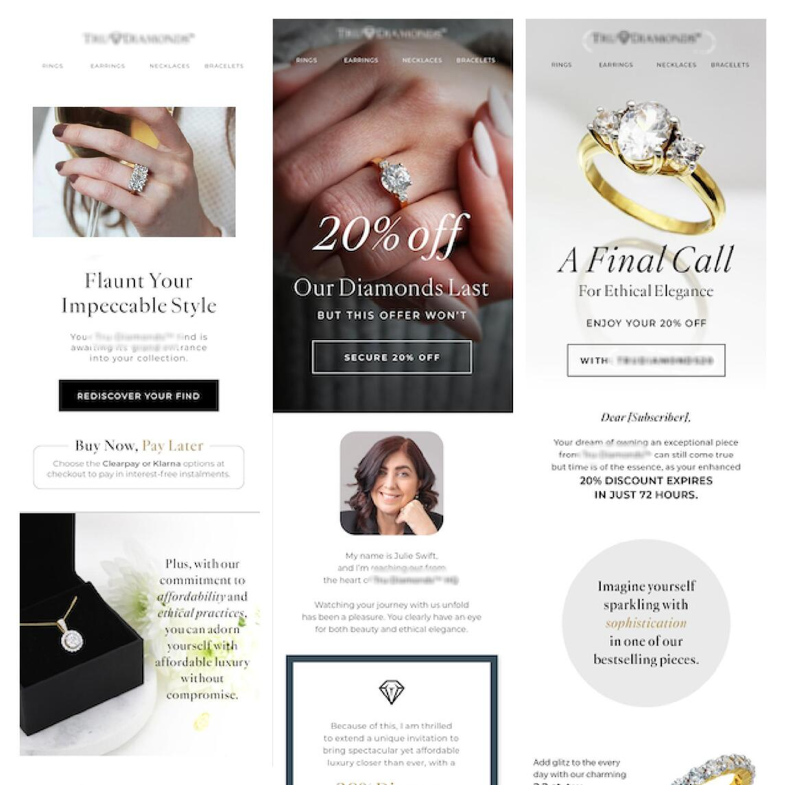 ss - jewelry welcome flow