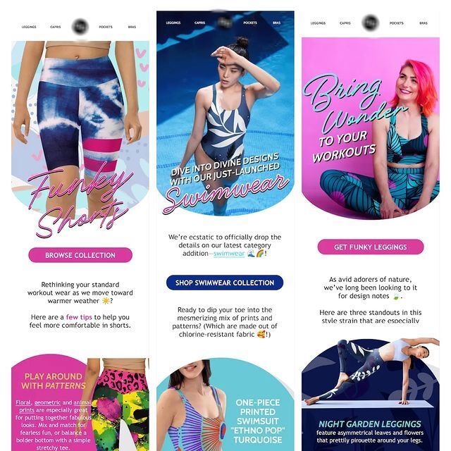 activewear campaign - ss